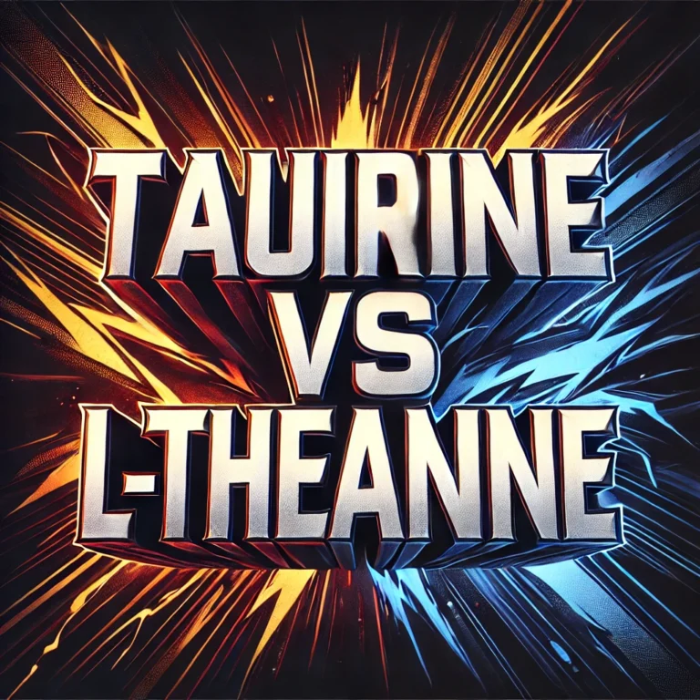 taurine vs theanin